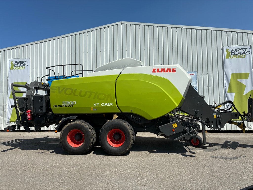 Presse haute densite CLAAS QUADRANT 5300 - photo slide 3