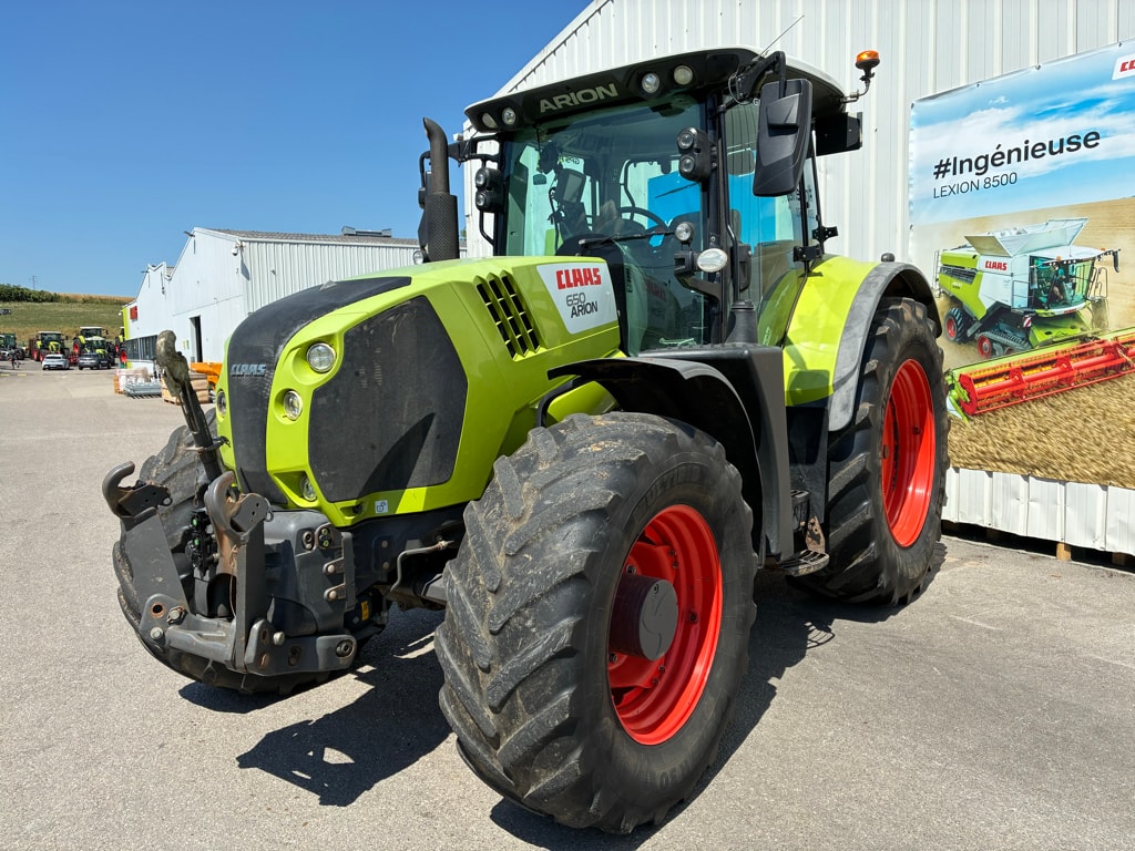 Tracteur CLAAS ARION 650 CEBIS  - photo slide 4