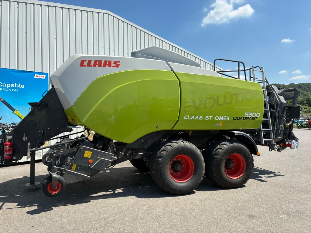 Presse haute densite CLAAS Quadrant 5300 - photo slide 4