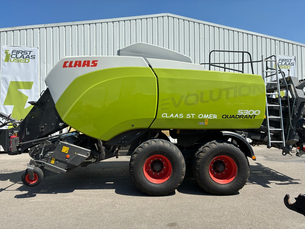 Presse haute densite CLAAS Quadrant 5300 - photo slide 5