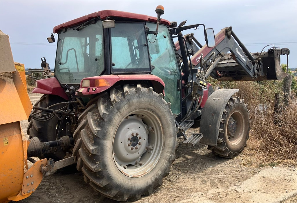 Tracteur chargeur CASE IH JXU 95 - photo slide 3