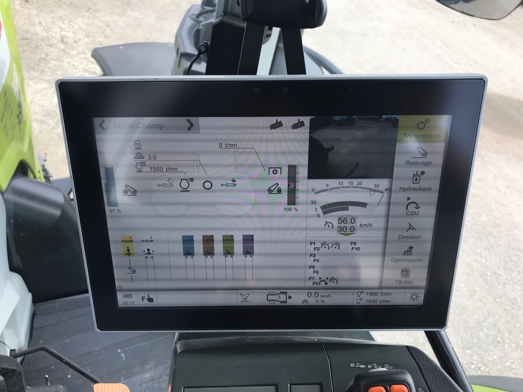 Tracteur CLAAS ARION 530 CMATIC CEBIS - photo slide 12