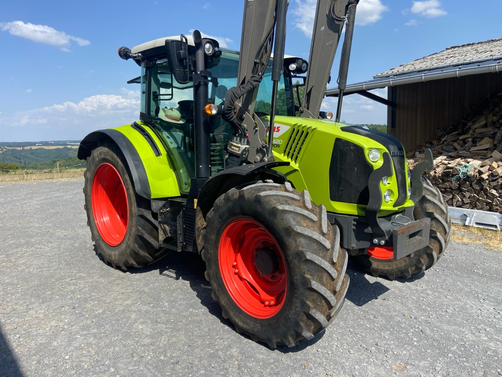 Tracteur chargeur CLAAS ARION 420 - photo slide 2