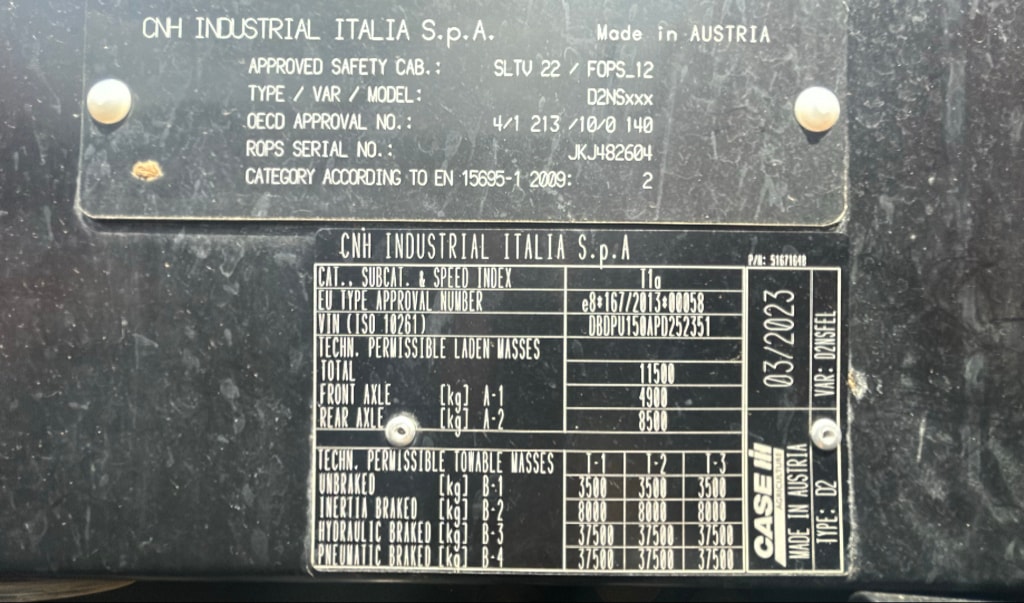 Tracteur CASE IH Puma 150 cvx - photo slide 5