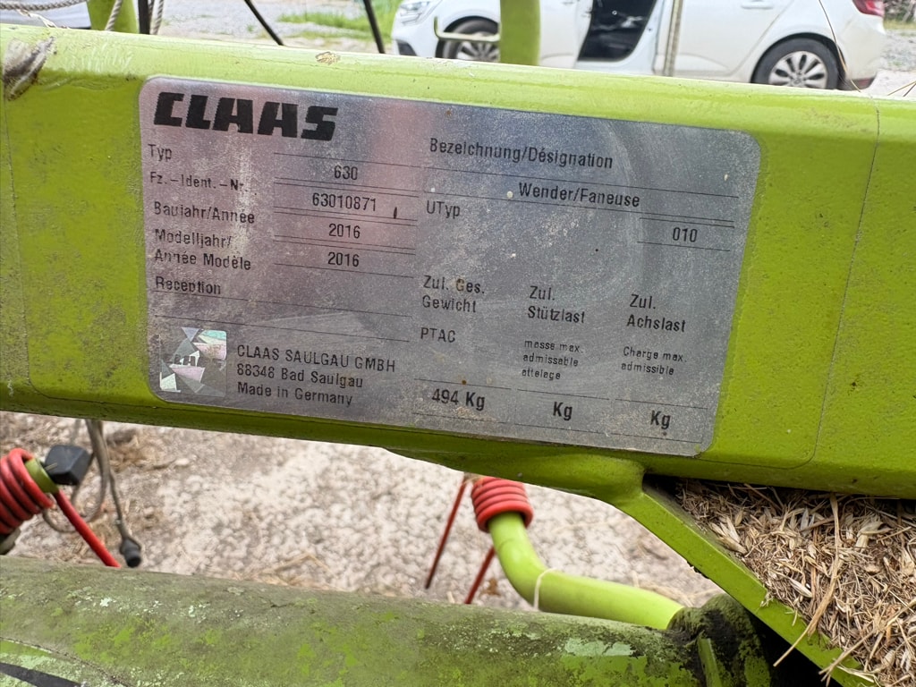 Faneuse CLAAS Volto 52 - photo slide 6