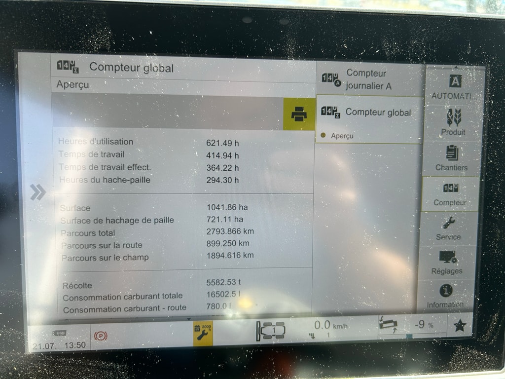 Moissonneuse CLAAS Lexion 5300 - photo slide 18