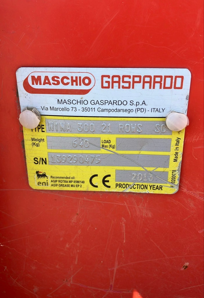 Combine de Semis MASCHIO DOMINATOR DM 3000 / NINA 300 / 21 - photo slide 8