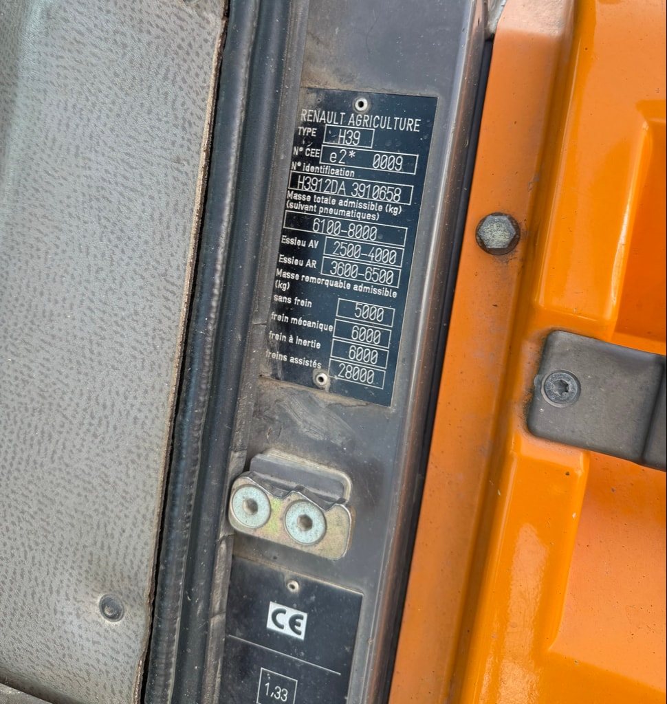 Tracteur RENAULT Temis 550X - photo slide 15