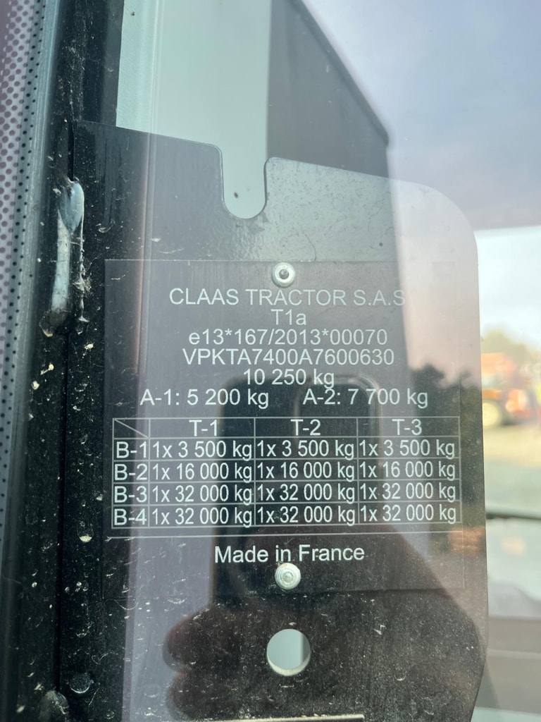 Tracteur CLAAS Arion 610 cis - photo slide 6