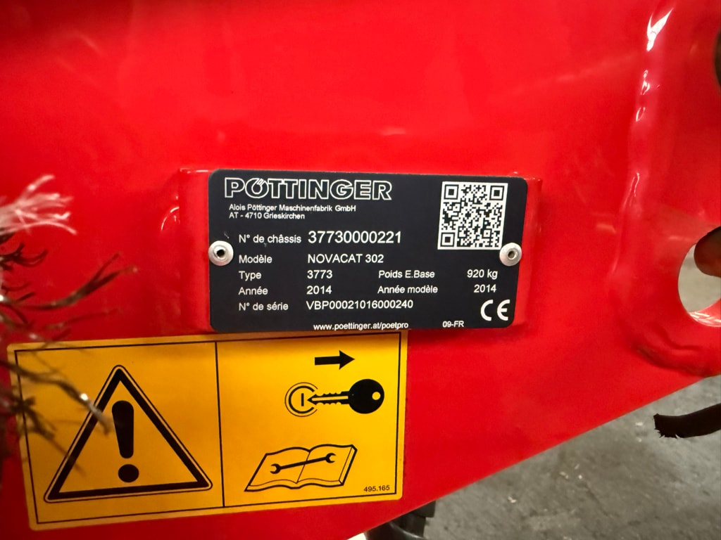 Faucheuse POTTINGER NOVACAT 302 - photo slide 8