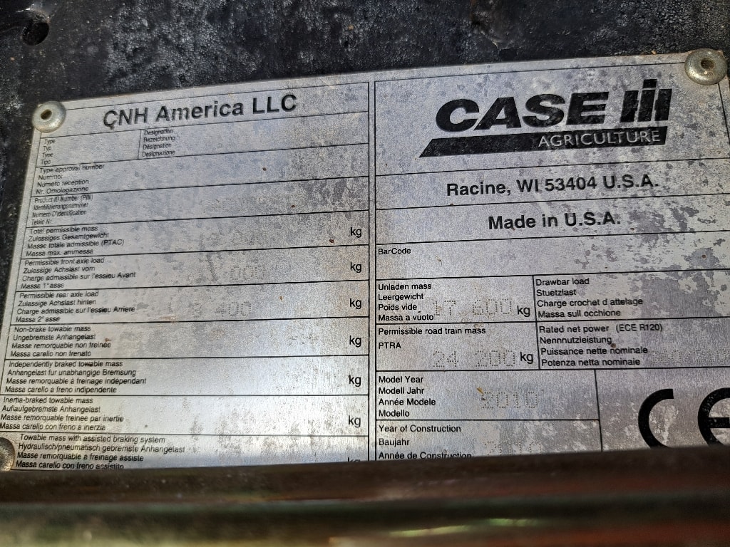 Moissonneuse CASE IH Axial 9210 - photo slide 5