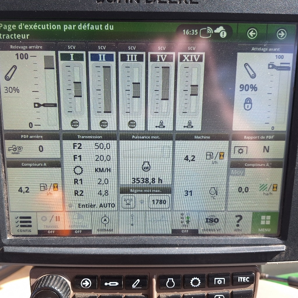 Tracteur JOHN DEERE 6175R - photo slide 12