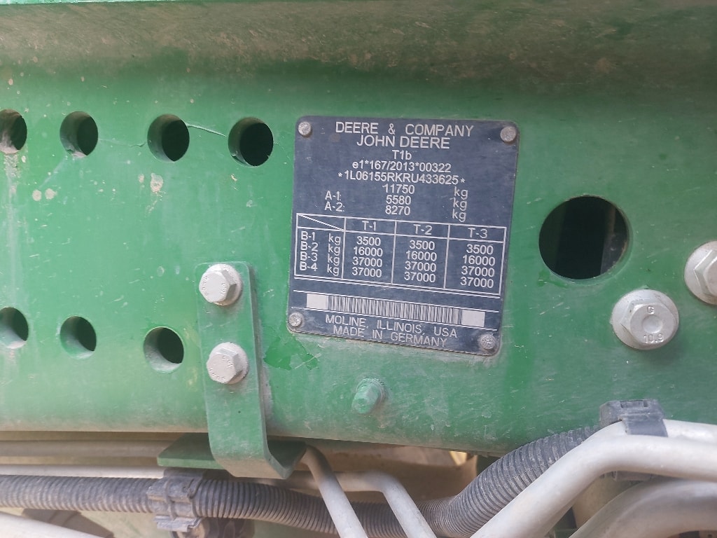 Tracteur JOHN DEERE 6R155 - photo slide 5
