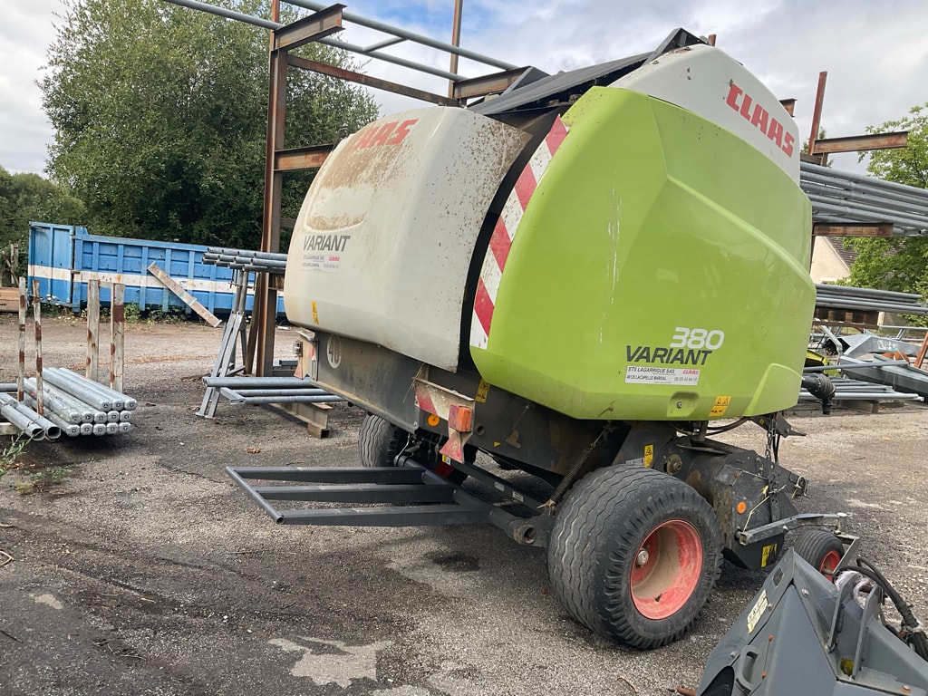 Presse balles rondes CLAAS VARIANT 380 RF - photo slide 3