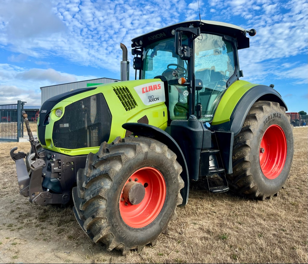 Tracteur CLAAS AXION 810 CMATIC CEBIS - photo slide 1