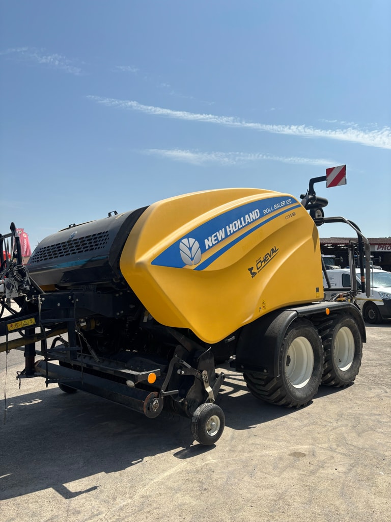 Presse enrubanneuse NEW HOLLAND ROLL BALER 125 COMBI - photo slide 2