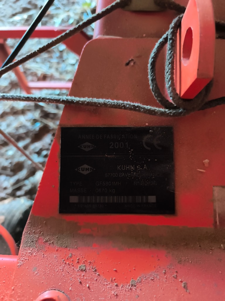 Faneuse KUHN GF 5801 MH - photo slide 7