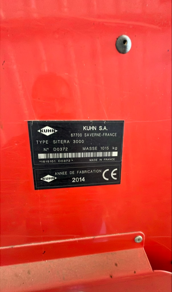 Semoir en ligne KUHN Combiliner sitera 3000 - photo slide 7