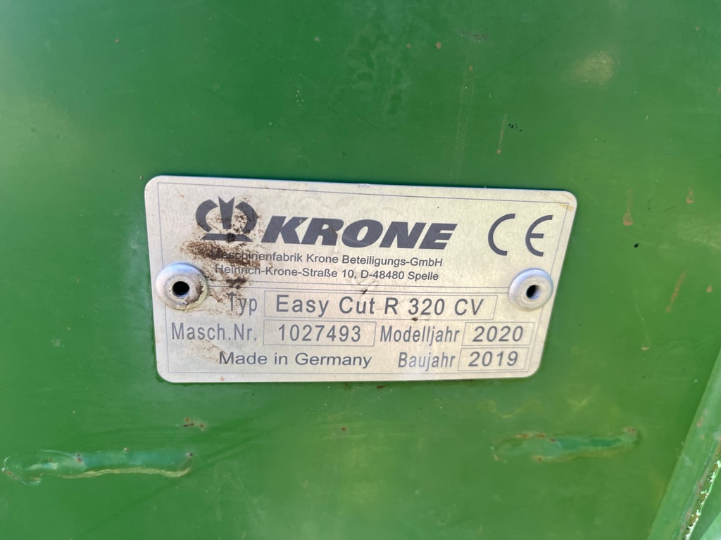Faucheuse conditionneuse KRONE Easy Cut R 320 CV - photo slide 4