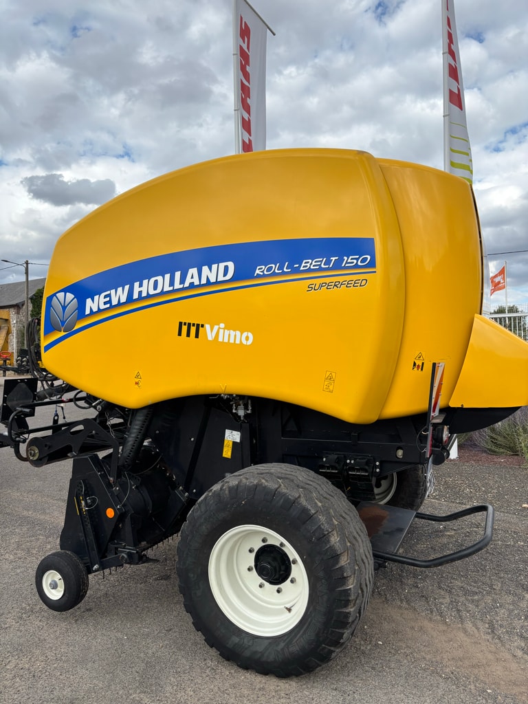 Presse balles rondes NEW HOLLAND RB 150 SUPERFEED - photo slide 6