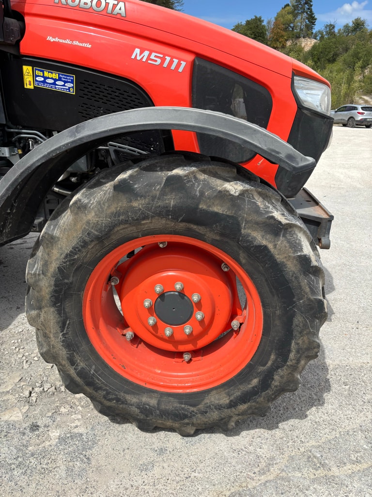 Tracteur KUBOTA M5111 DTH - photo slide 10
