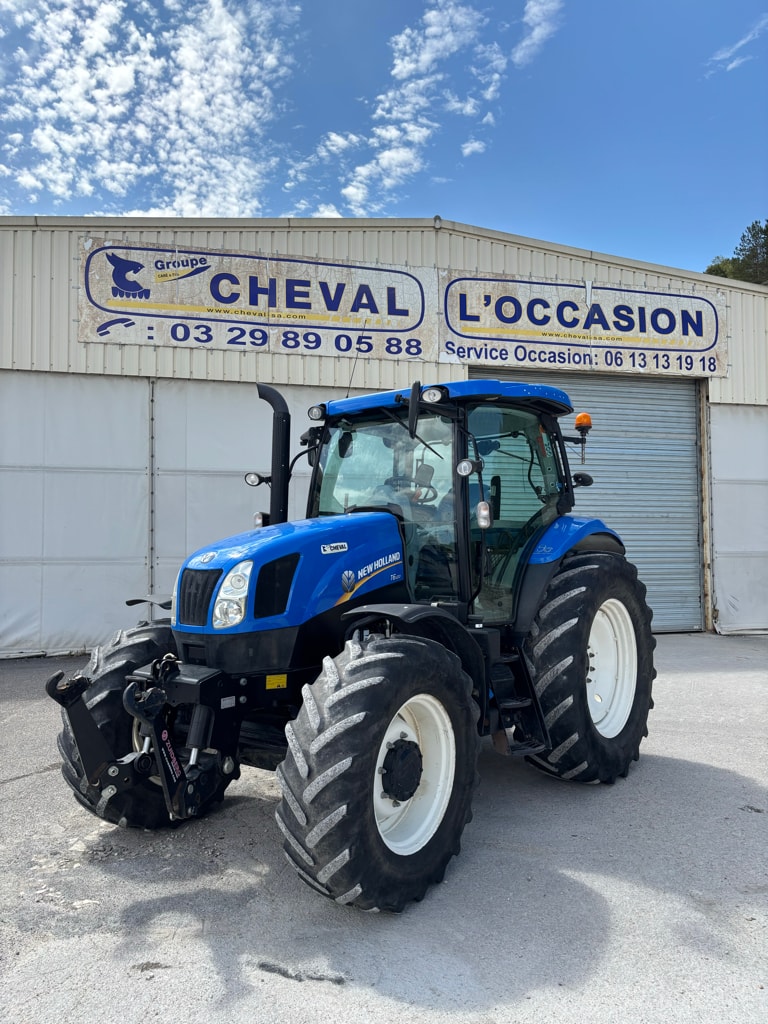 Tracteur NEW HOLLAND T6.120 - photo slide 1