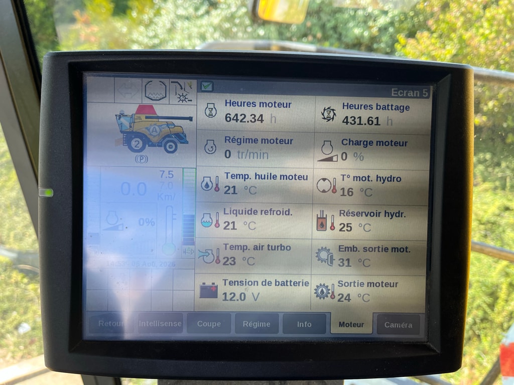 Moissonneuse NEW HOLLAND CR 9.90 REVELATION - photo slide 19