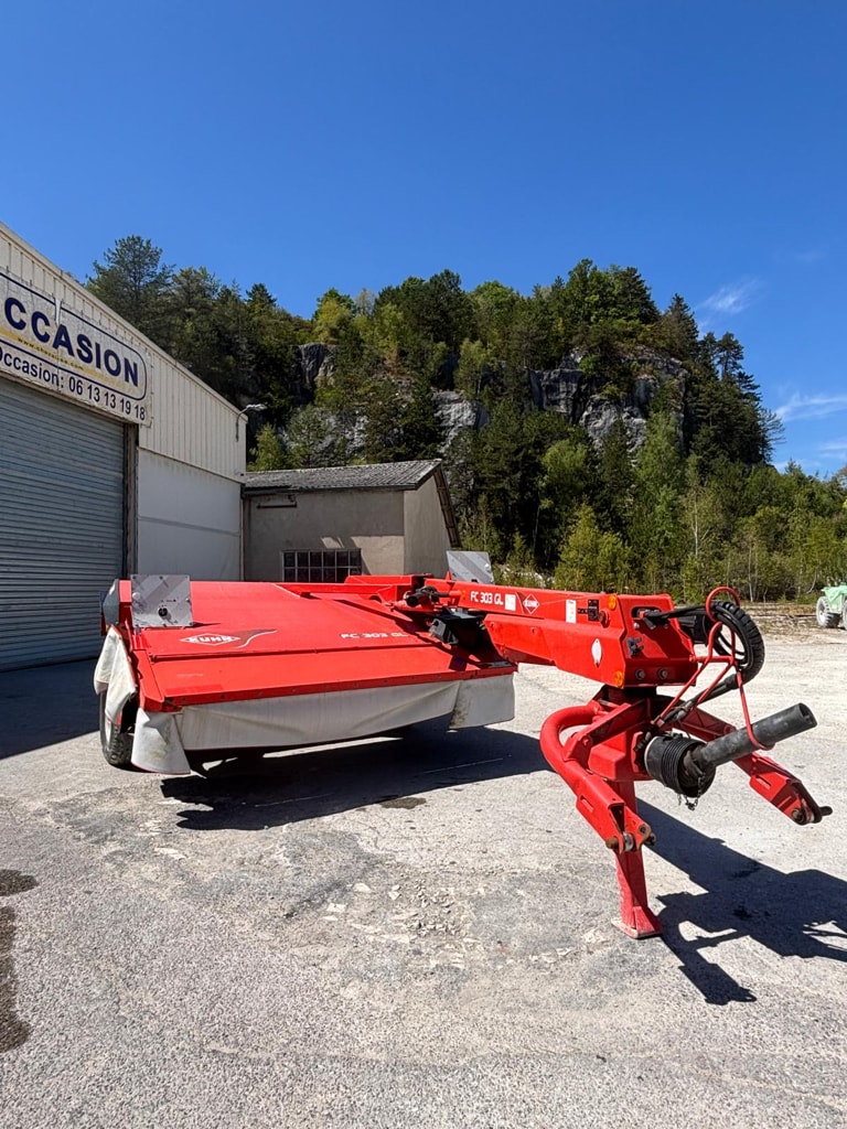 Faucheuse conditionneuse KUHN FC 303 GL - photo slide 2