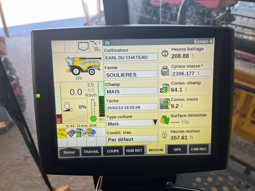 Moissonneuse NEW HOLLAND CX8.70 - photo slide 22