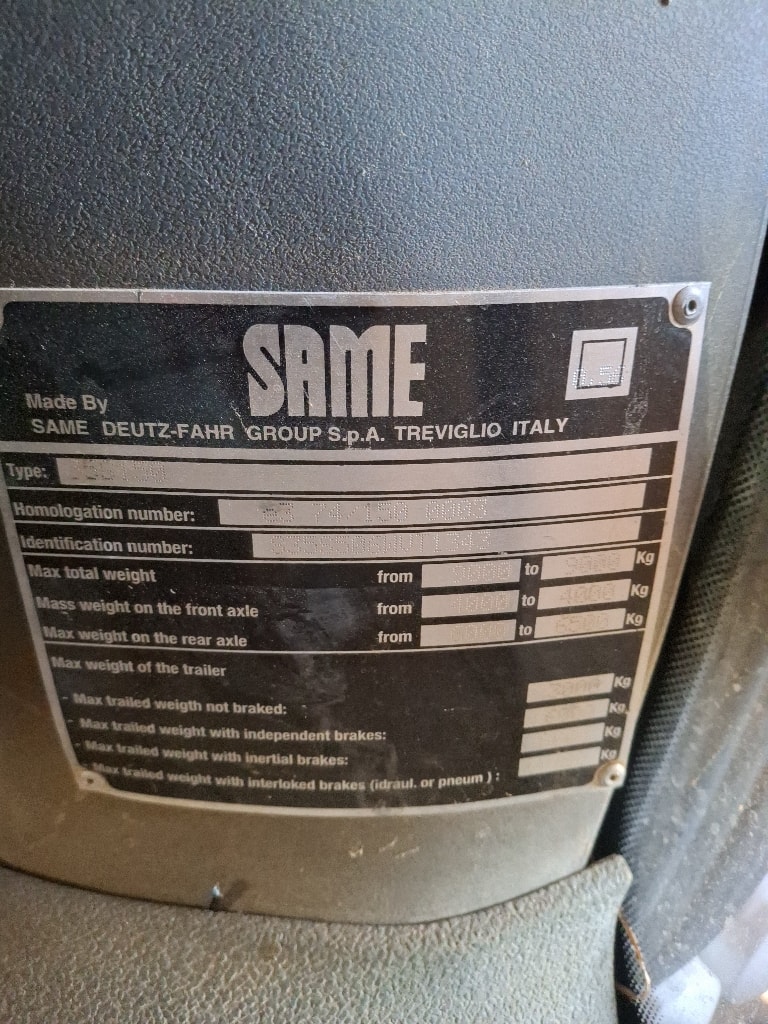 Tracteur SAME RUBIN 150 - photo slide 8
