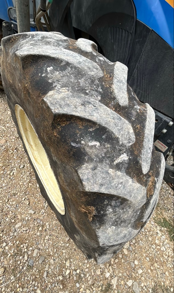 Tracteur chargeur NEW HOLLAND T5.95 dual Cmd arceau - photo slide 7