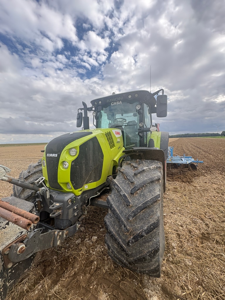 Tracteur CLAAS Arion 660 CMATIC CEBIS - photo slide 6