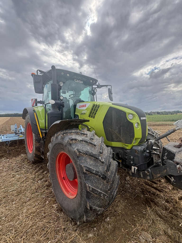 Tracteur CLAAS Arion 660 CMATIC CEBIS - photo slide 7