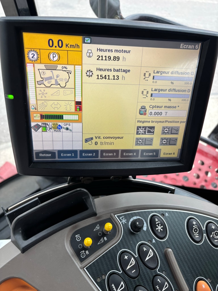 Moissonneuse CASE IH AXIAL-FLOW 9240 smart trax - photo slide 24