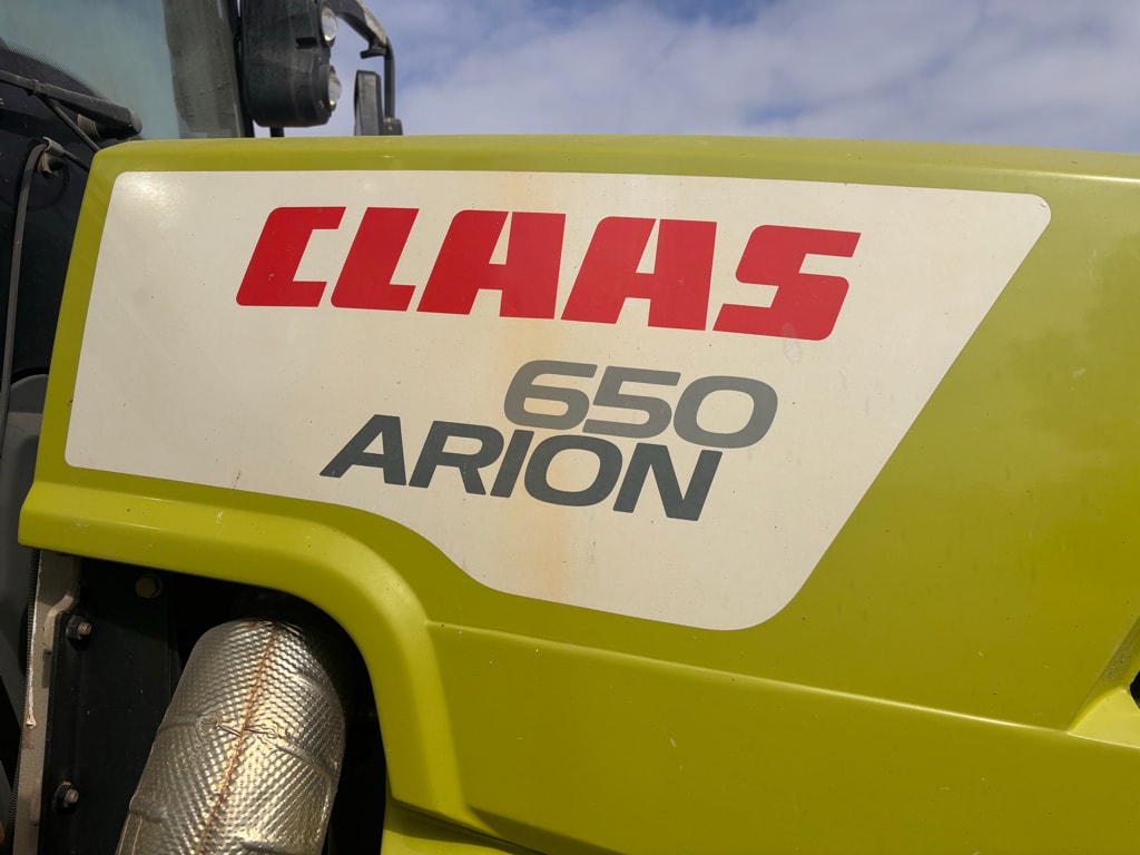 Tracteur CLAAS ARION 650 - photo slide 14