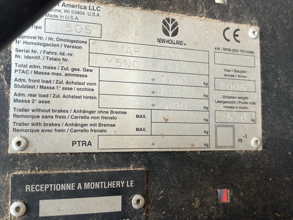 Presse balles rondes NEW HOLLAND BR740A - photo slide 6