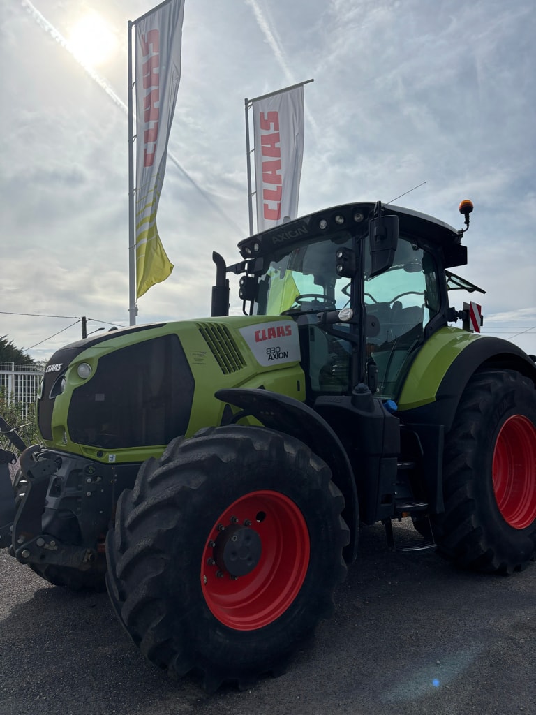 Tracteur CLAAS AXION 830 CEBIS - photo slide 2