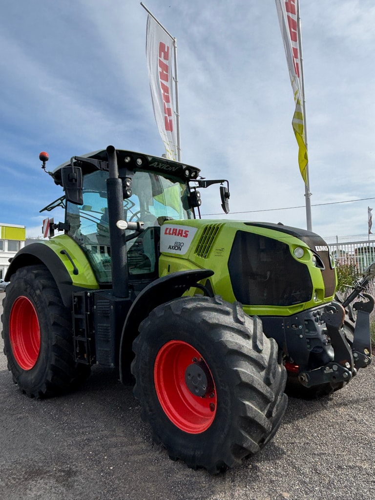 Tracteur CLAAS AXION 830 CEBIS - photo slide 1