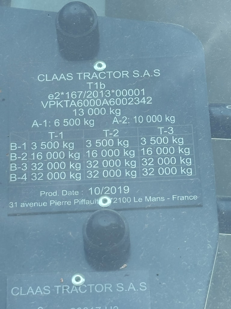 Tracteur CLAAS AXION 830 CEBIS - photo slide 10