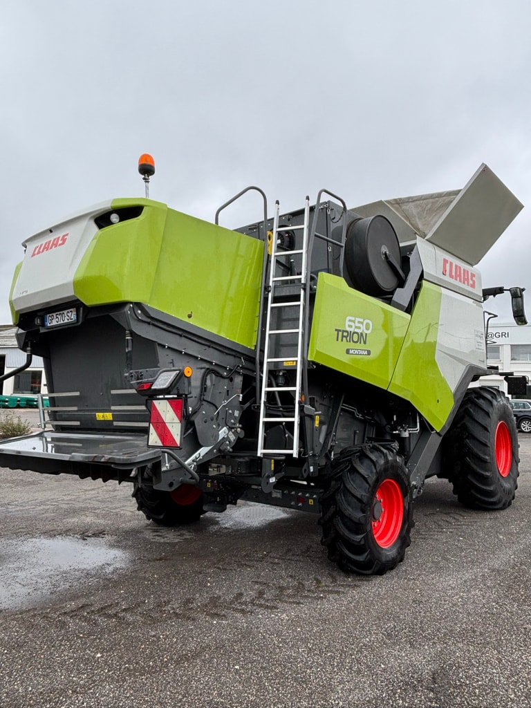 Moissonneuse CLAAS Trion 650 - photo slide 6