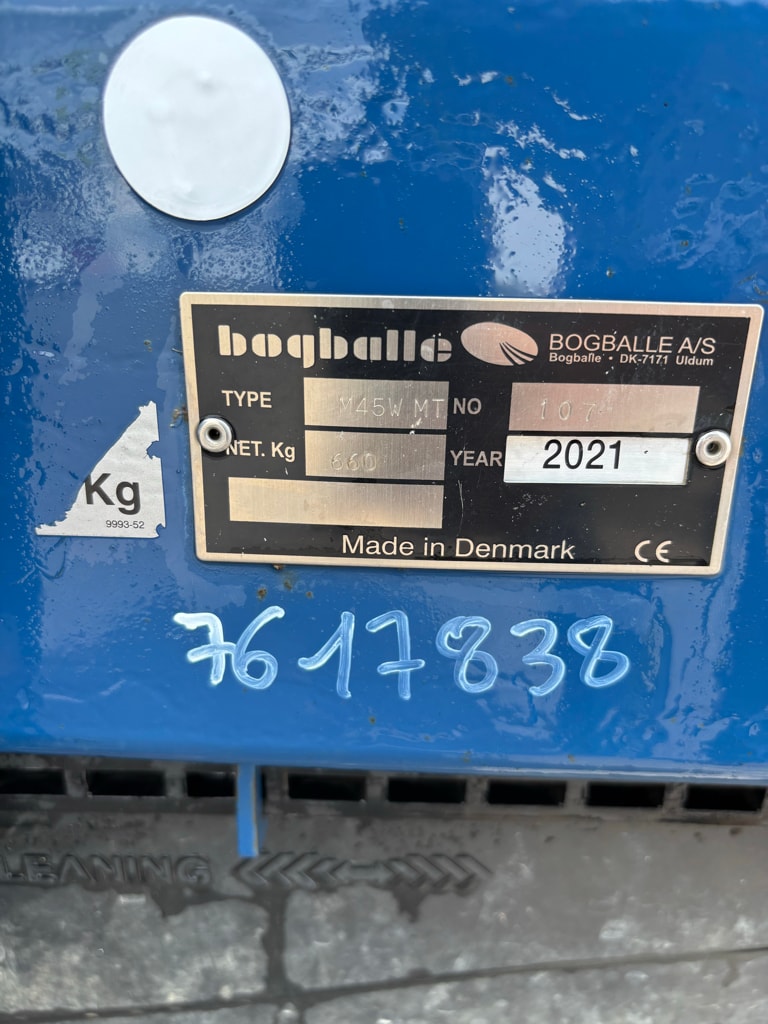 Epandeur engrais BOGBALLE M 45 W MT - photo slide 9