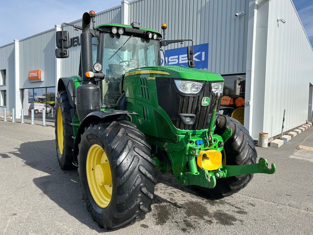 Tracteur JOHN DEERE 6195M - photo slide 1