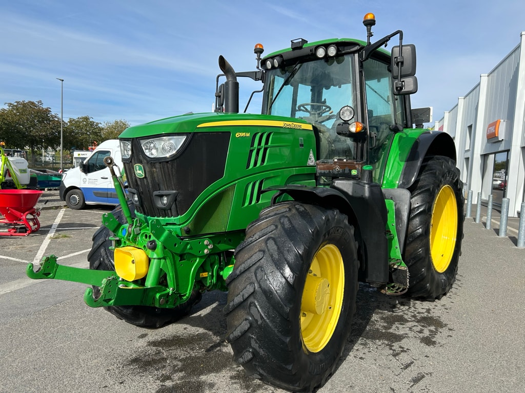 Tracteur JOHN DEERE 6195M - photo slide 3