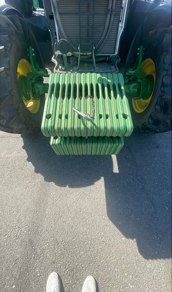 Tracteur JOHN DEERE 6110M+ epareuse - photo slide 10