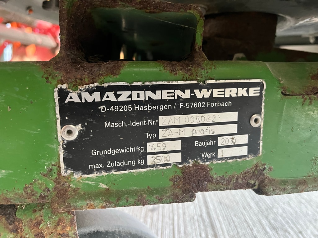 Epandeur engrais AMAZONE Zam 3200 profils - photo slide 8