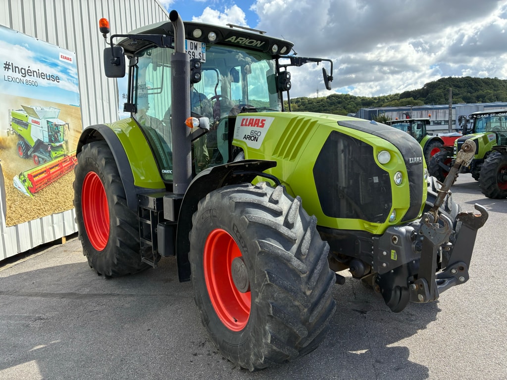 Tracteur CLAAS ARION 650 - photo slide 2