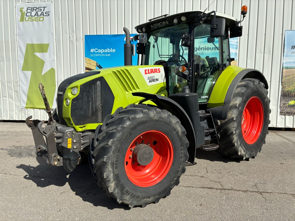 Tracteur CLAAS ARION 650 - photo slide 5