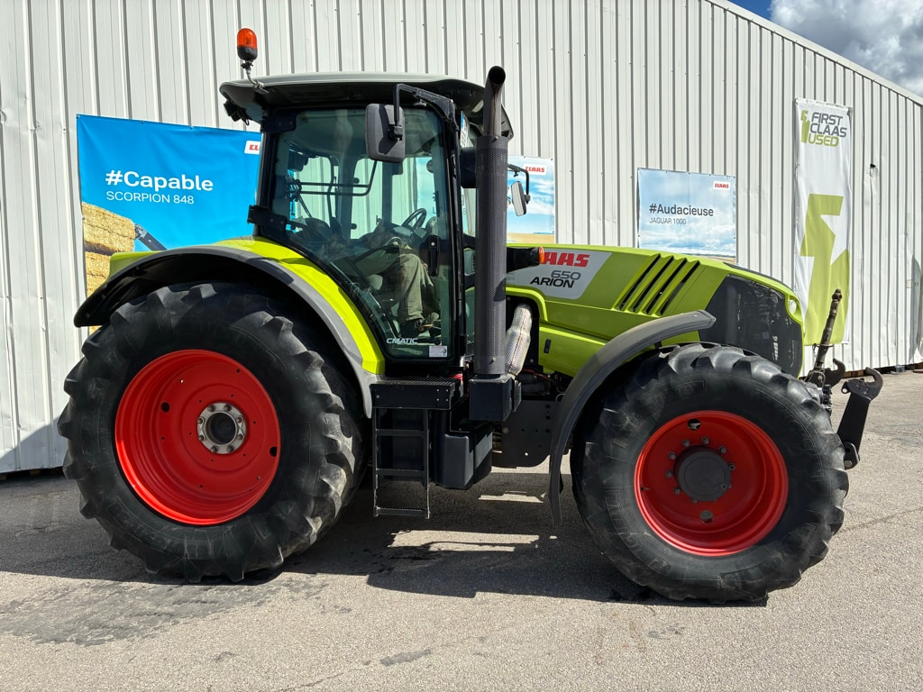 Tracteur CLAAS ARION 650 - photo slide 8