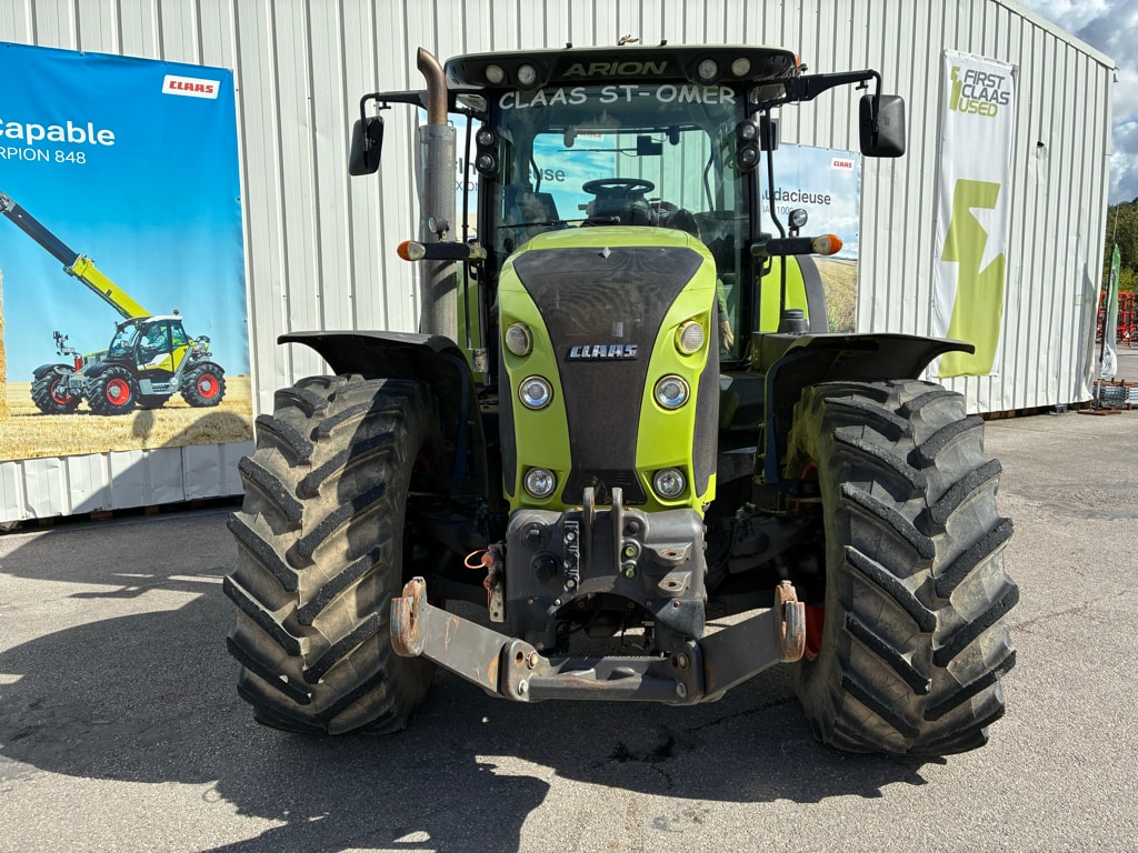 Tracteur CLAAS ARION 650 CEBIS  - photo slide 2