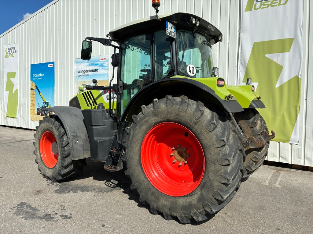 Tracteur CLAAS ARION 650 CEBIS  - photo slide 8